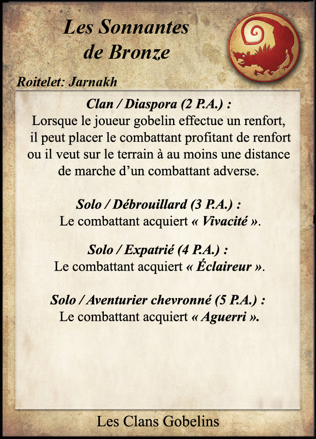 Les Sonnantes de Bronze